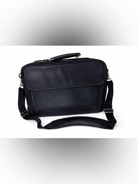 Targus Black Laptop Briefcase Messenger Bag Work Travel Office college